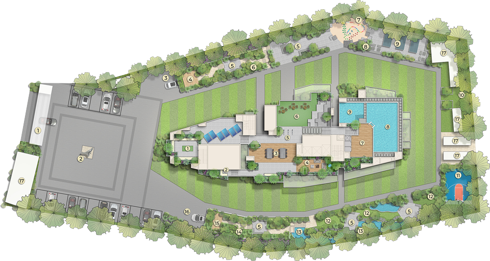 Purva Orient Grand Master Plan